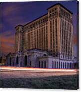 Detroit's Abandoned Michigan Central Station Canvas Print