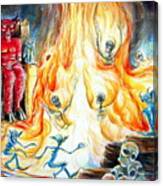 Devil's Inferno Ii Canvas Print
