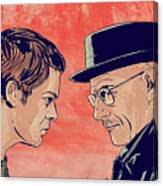 Dexter And Walter Canvas Print