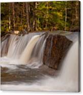 Diana's Baths Waterfalls In Bartlett New Hampshire Canvas Print