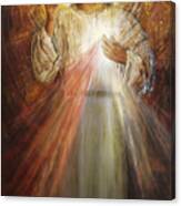 Divine Mercy, Sacred Heart Of Jesus 1 Canvas Print
