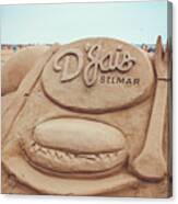 D'jais Belmar Sandcastle Canvas Print