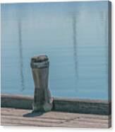 Dock At Williamstown Canvas Print