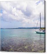 Dock Side Canvas Print