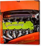 Dodge Viper Engine Emblem -0096c Canvas Print