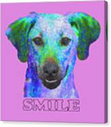 Doggy Smile Canvas Print