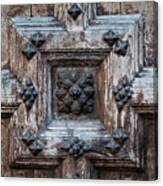 Door Fragment Of The Church Of The Jacobins Canvas Print