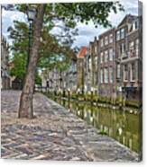 Dordrecht Behind The Church Canvas Print