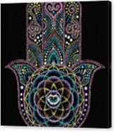 Dot Hamsa Hand Mandala Painting by Nobuaki Suzuki - Fine Art America