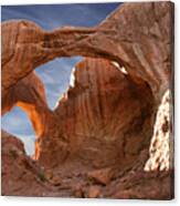 Double Arch In Late Afternoon Canvas Print