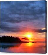 Down East Sunset Maine Canvas Print