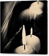 Dreams And Candlelight Canvas Print