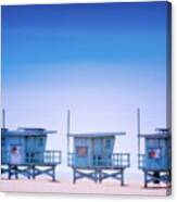 Dreamy Santa Monica Beach Canvas Print