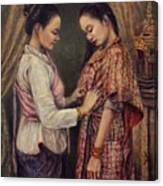 Dressing Nang Sida Canvas Print