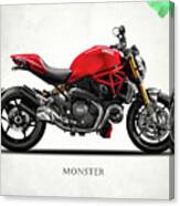Ducati Monster Canvas Print