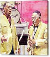 Duke Ellington And Johnny Hodges Canvas Print