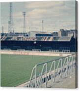 Dundee United - Tannadice Park - West Stand The Shed 1 - 1980s Canvas Print