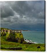Dunluce Castle In Northern Ireland Canvas Print