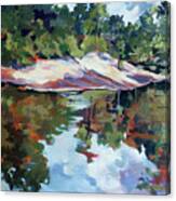 Early Morning Creekside Alabama Canvas Print