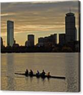 Early Morning On The Charles River Canvas Print