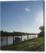 Early Morning On The Savannah River Canvas Print