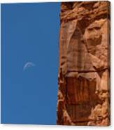 Earth Meets Moon Capitol Reef National Park Utah Canvas Print