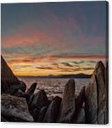 East Tahoe Sunset Canvas Print
