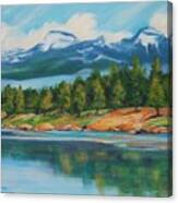 Echo Canyon Reservoir Canvas Print