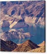 Edge Of Lake Mead Canvas Print