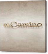 El Camino Emblem Canvas Print