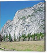 El Capitan In Yosemite National Park, California Canvas Print