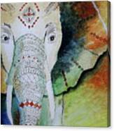 Elephantastic Canvas Print