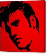 Elvis On The Set Of True Blood Canvas Print