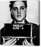 Elvis Presley Mug Shot Vertical 1 Wide 16 By 20 Canvas Print