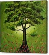 Emerald Tree Canvas Print