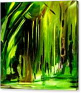 Emerald Vision Canvas Print