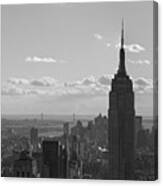 Empire State Building Panorama Canvas Print