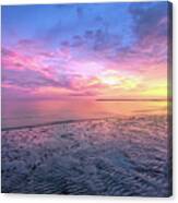 End Of The Day. Canvas Print
