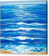 Endless Waves  20 X 16 Canvas Print