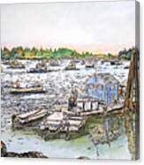 Entering Vinal Haven, Maine Canvas Print