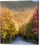 Entrance To Vermonts Smugglers Notch Canvas Print