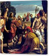Entry Into Jerusalem Canvas Print