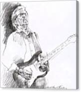 Eric Clapton Joy Canvas Print
