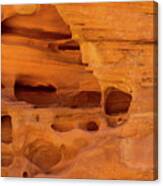 Eroded Sandstone Valley Of Fire Canvas Print
