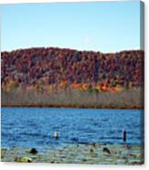 Esopus Lake In Autumn Canvas Print
