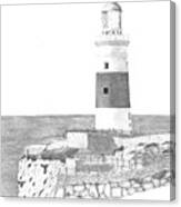 Europa Point Lighthouse Canvas Print