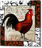 Europa Rooster Ii Canvas Print