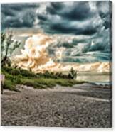 Evening Storm Canvas Print