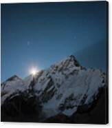 Everest Supermoon Canvas Print
