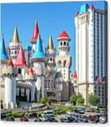 Excalibur Casino From The North 2 To 1 Ratio Canvas Print